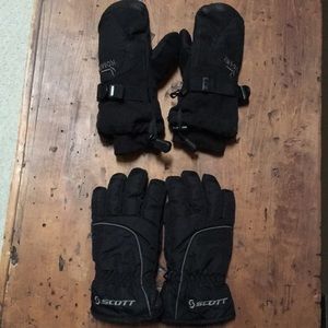 Ski gloves and mittens